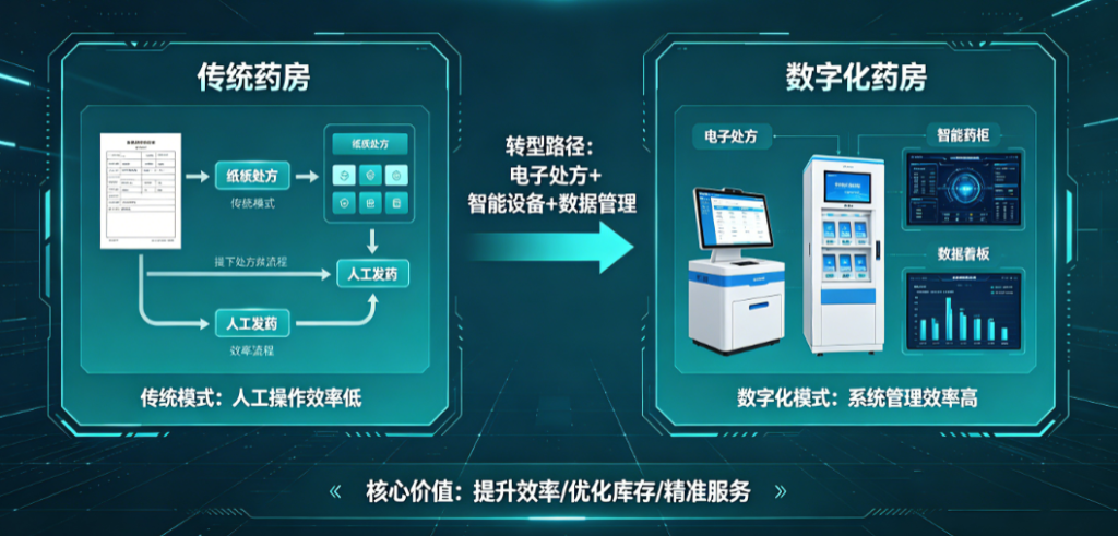 药房数字化转型实战指南:从人工窗口到智能全流程管理