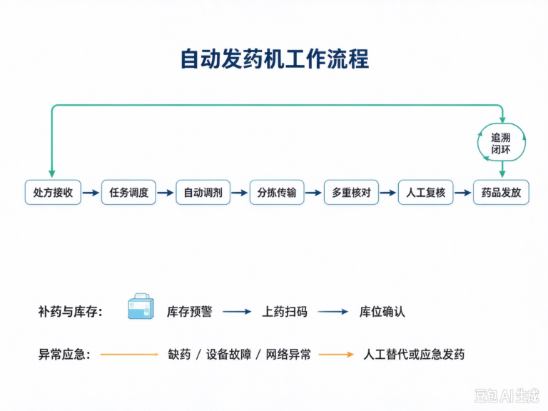 发药机工作流程