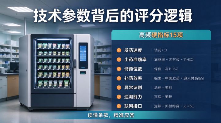 自动发药机招标技术参数拆解